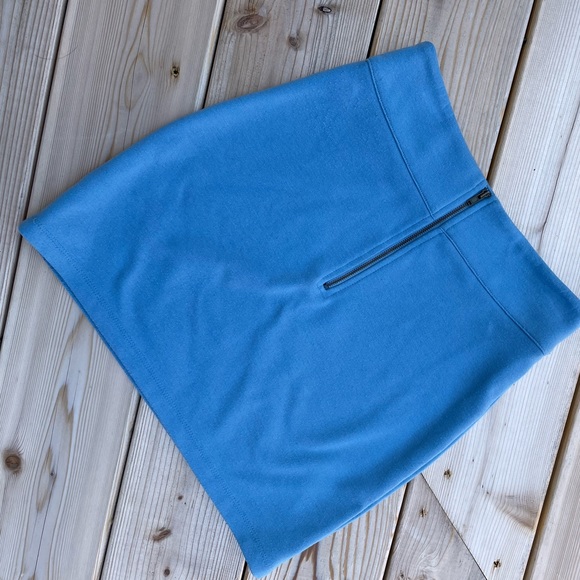 BDG Sky Blue Bandage Mini Skirt - Picture 2 of 3